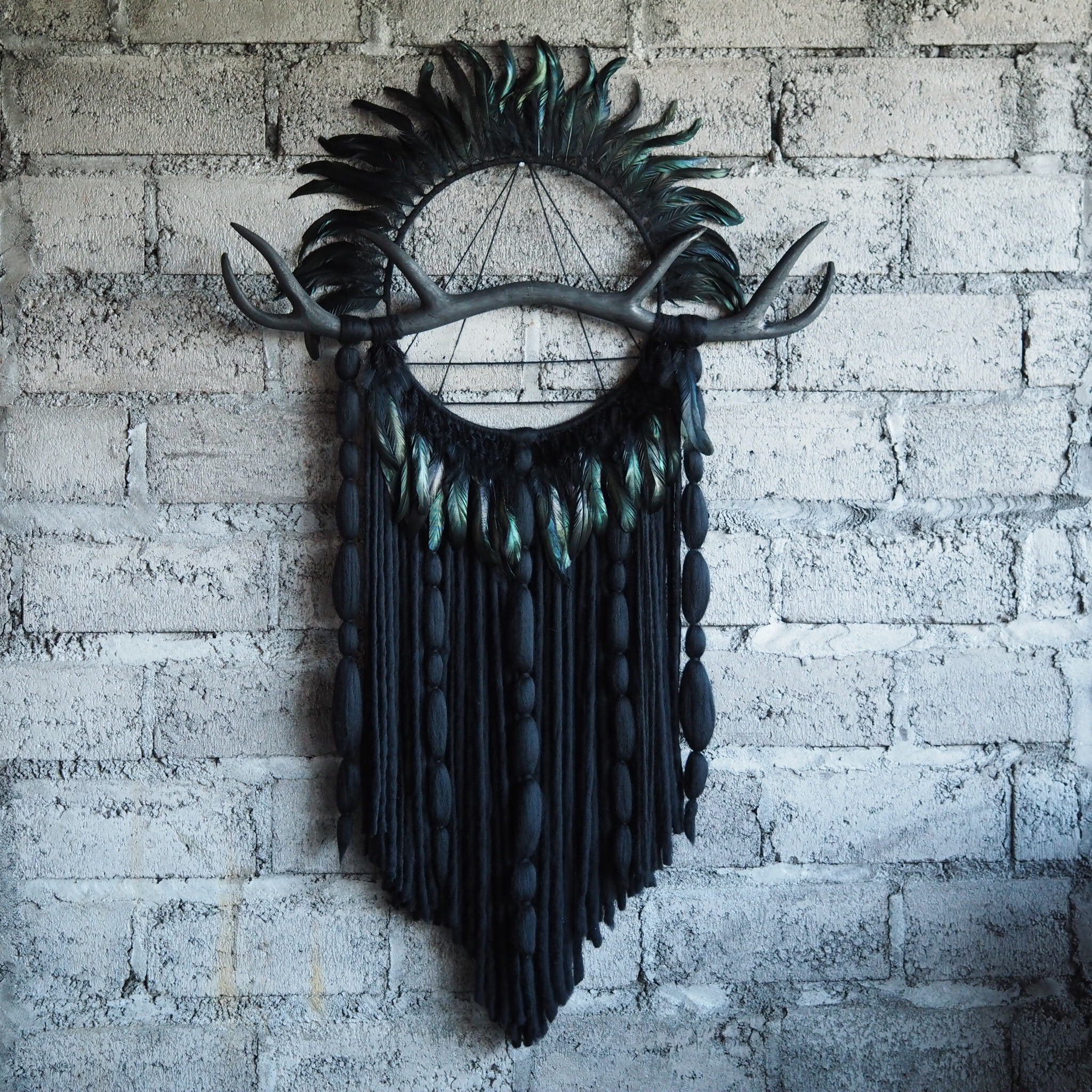 Jannah ROY Handmade Dream Totems Portrait 3 NATURAL HANDMADE DREAM CATCHERS JEWELLEREY DREAM TOTEMS SUSTAINABLE LIFESTYLE