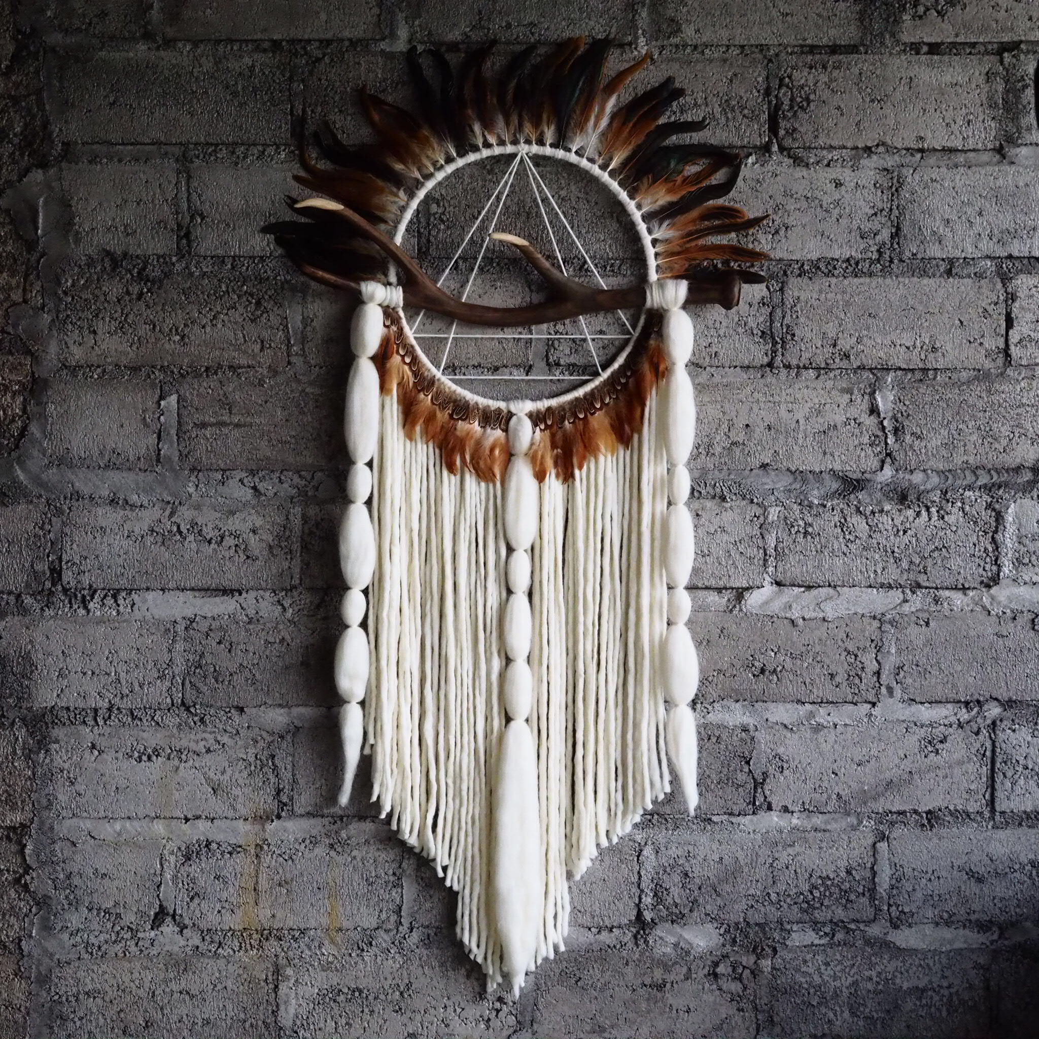 Jannah ROY Handmade Dream Totems Portrait 3 NATURAL HANDMADE DREAM CATCHERS JEWELLEREY DREAM TOTEMS SUSTAINABLE LIFESTYLE